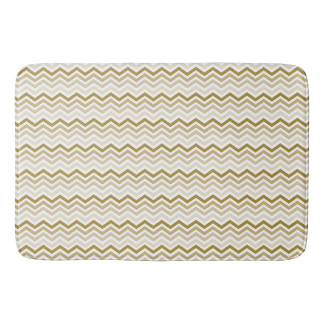 Alfombrilla De Baño Ombre Ombre Chevron (Anverso)