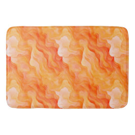 Alfombrilla De Baño Ondas de naranja Dream