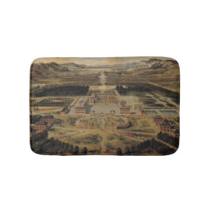 Alfombrilla De Baño Opinión de perspectiva del castillo francés