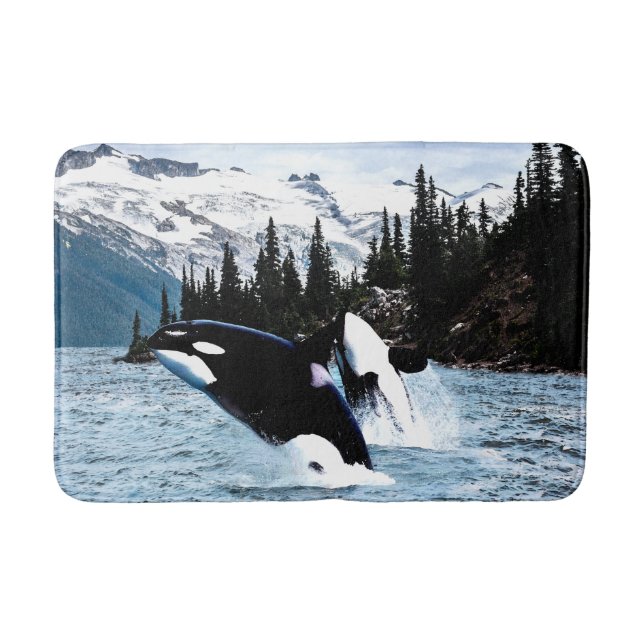 Alfombrilla De Baño Orcas (Anverso)