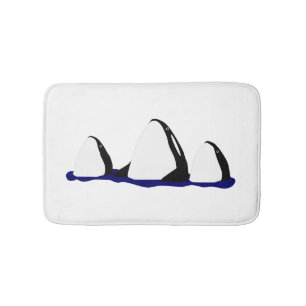 Alfombrilla De Baño Orcas Bathmat
