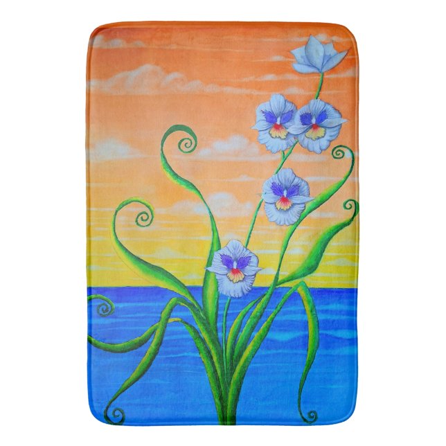 Alfombrilla De Baño Orchid Sunset (Frente vertical)