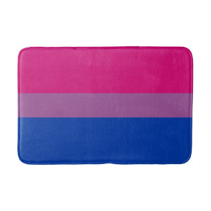 Alfombrilla De Baño Orgullo bisexual (Bandera Bi)