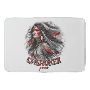 Alfombrilla De Baño Orgullo Cherokee
