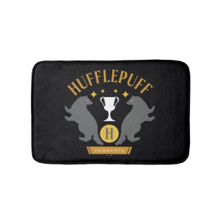 Alfombrilla De Baño Orgullo de la casa HUFFLEPUFF™ con gráfico de tejó
