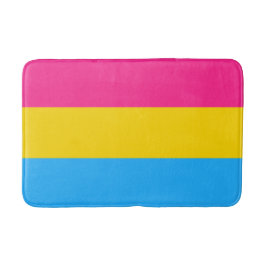 Alfombrilla De Baño Orgullo Pansexual (Bandera Pan)