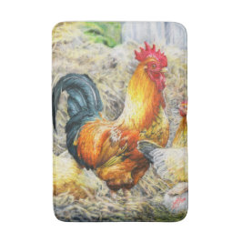 Alfombrilla De Baño Orgulloso Rooster