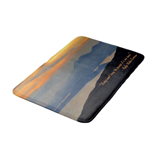Alfombrilla De Baño Oriental Evening Mist Bath Mat (Angular)