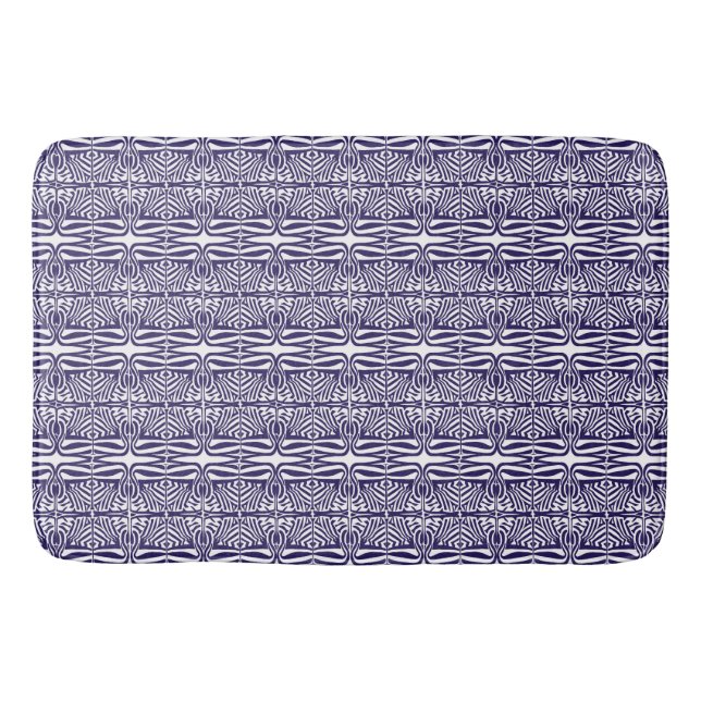 Alfombrilla De Baño Ornamento púrpura de Bath Mat (Anverso)