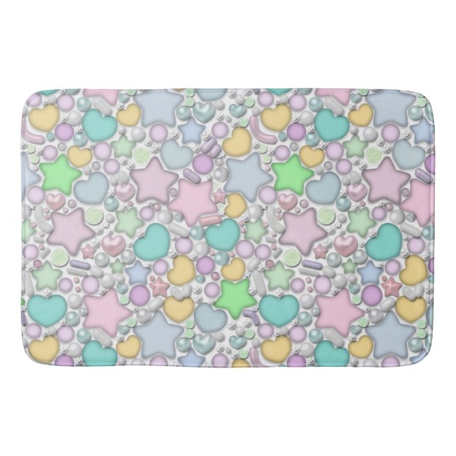 Alfombrilla De Baño Ornamentos de vidrio (Anverso)