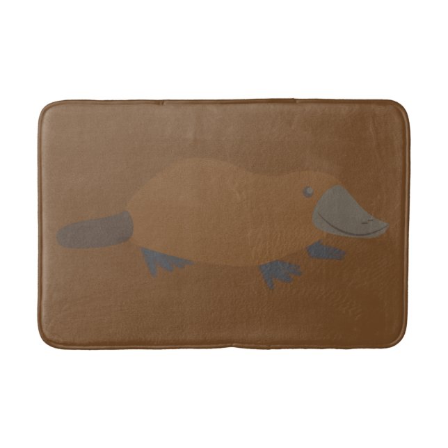 Alfombrilla De Baño Ornitorrinco (Anverso)