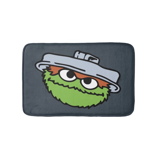 Alfombrilla De Baño Oscar el Grouch | Hoy Me Siento Grouchy. (Anverso)