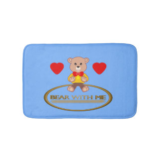 Alfombrilla De Baño Oso de peluche