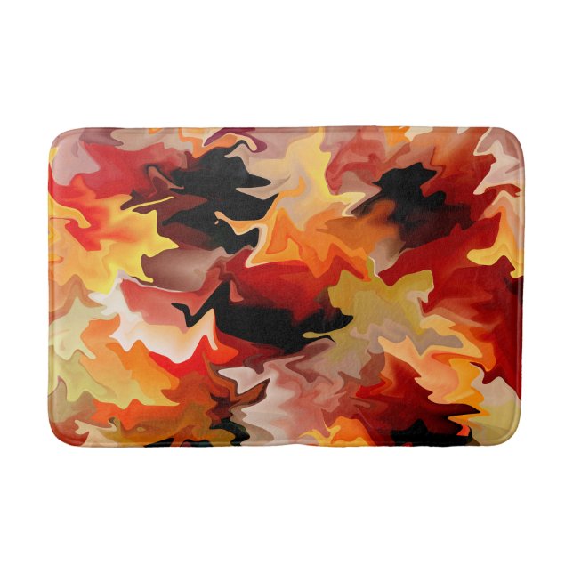 Alfombrilla De Baño Otoño Fluyente..... (Anverso)