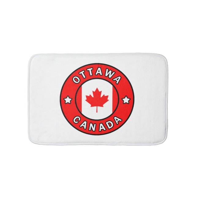 Alfombrilla De Baño Ottawa Canada (Anverso)