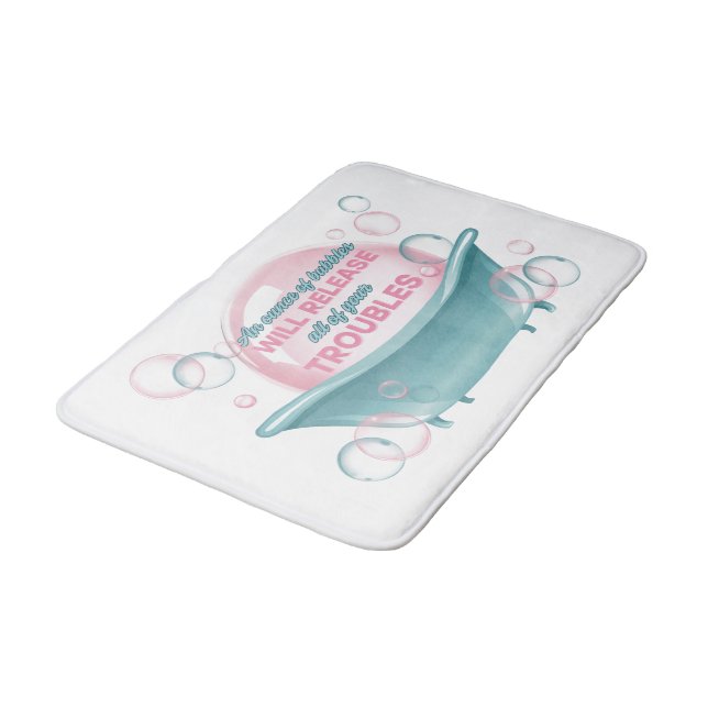 Alfombrilla De Baño Ounce de burbujas Bath Mat (Angular)