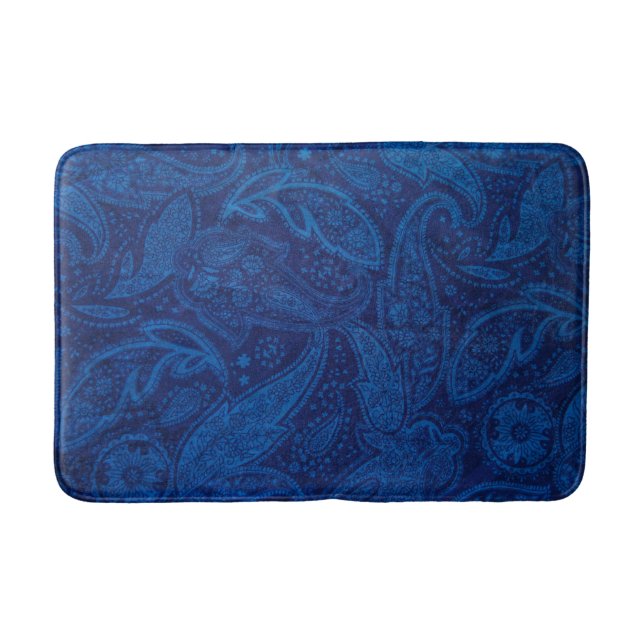Alfombrilla De Baño Paisaje azul (Anverso)