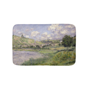 Alfombrilla De Baño Paisaje de Claude Monet el , Vetheuil, 1879