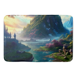 Alfombrilla De Baño Paisaje pintoresco Cuatro