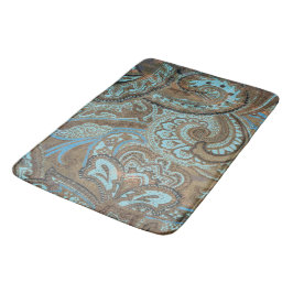 Alfombrilla De Baño Paisley Damask - Bathmat