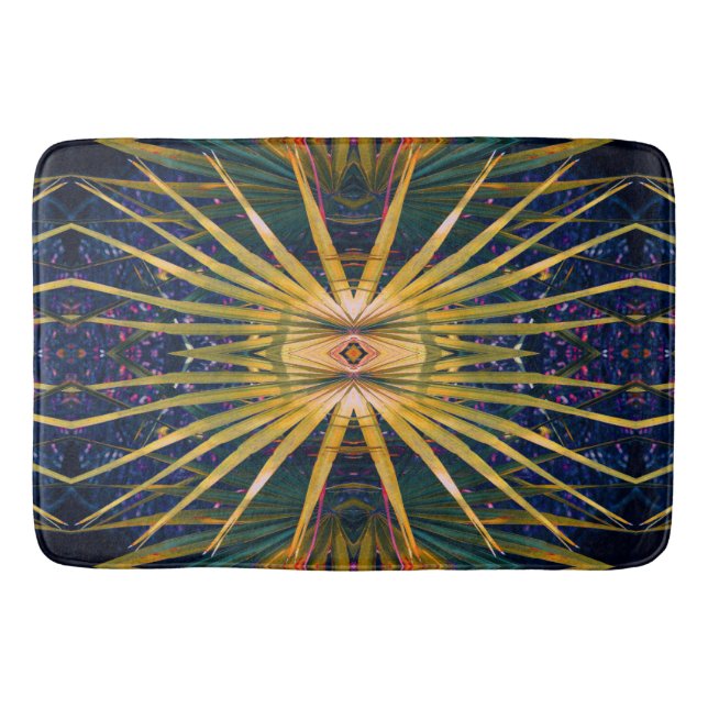 Alfombrilla De Baño Palmetto Sunburst (Anverso)