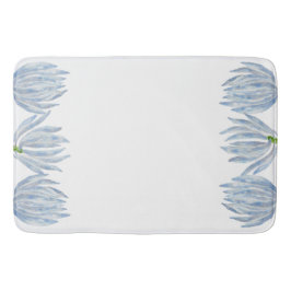 Alfombrilla De Baño Palos azules en una barba