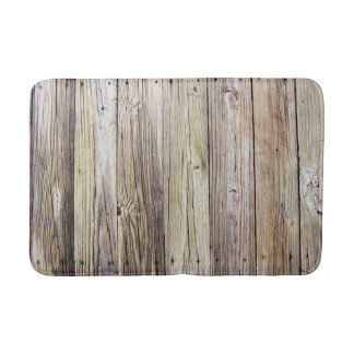 Alfombrilla De Baño Paneles de madera templados con patina rusa