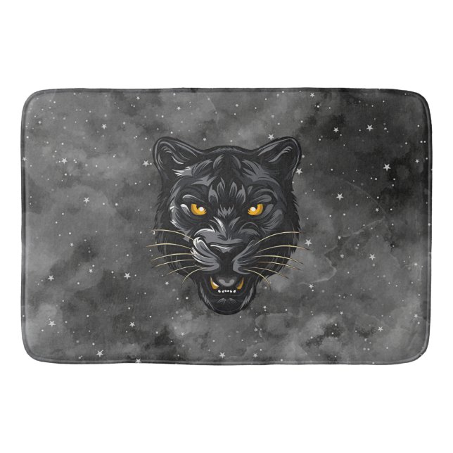 Alfombrilla De Baño Pantera Negra (Anverso)