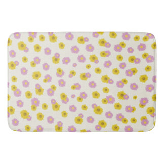 Alfombrilla De Baño Papel de envolver Daisy