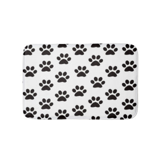 Alfombrilla De Baño Papel de gato Imprime mástil de baño