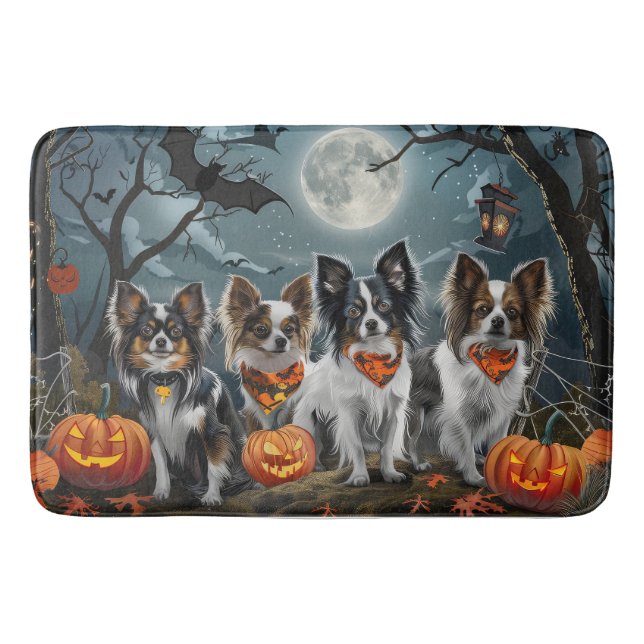 Alfombrilla De Baño Papillon Halloween Spooky (Anverso)