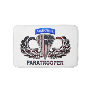 Alfombrilla De Baño Paracaidista Aerotransportado