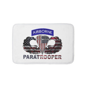 Alfombrilla De Baño Paracaidista Aerotransportado 