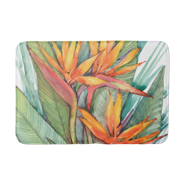 Alfombrilla De Baño Paraíso botánico tropical II (Anverso)