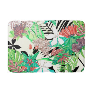 Alfombrilla De Baño Paraíso floral II