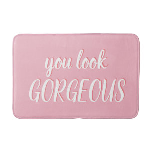 Alfombrilla De Baño pareces GRIEGA en rosa
