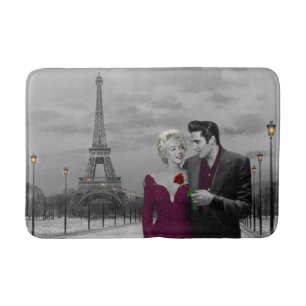 Alfombrilla De Baño París B&W 2