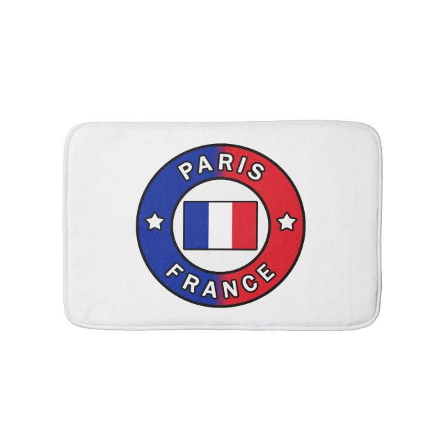 Alfombrilla De Baño París Francia (Anverso)