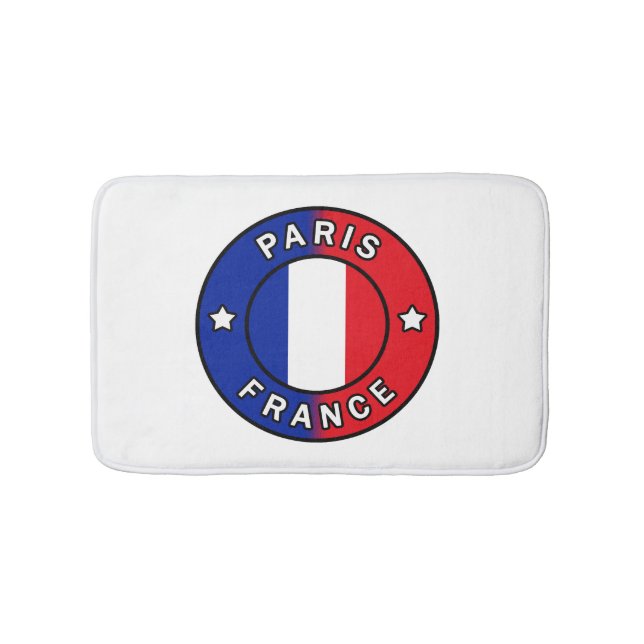 Alfombrilla De Baño París Francia (Anverso)