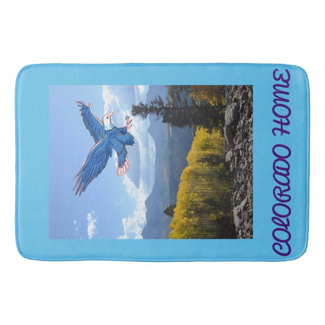 Alfombrilla De Baño Parque nacional de vida silvestre de las Montañas  (Anverso)