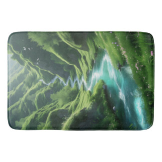 Alfombrilla De Baño "Paso a la serenidad - río encantado