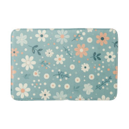 Alfombrilla De Baño Pastel Garden Delight