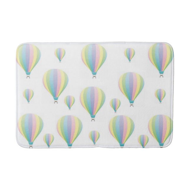 Alfombrilla De Baño Pastel Parachutes Bath Mat (Anverso)