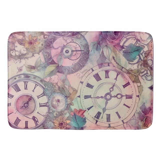 Alfombrilla De Baño Pastel Steampunk Bath (Anverso)