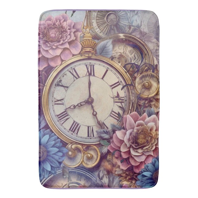 Alfombrilla De Baño Pastel Steampunk Bath (Frente vertical)