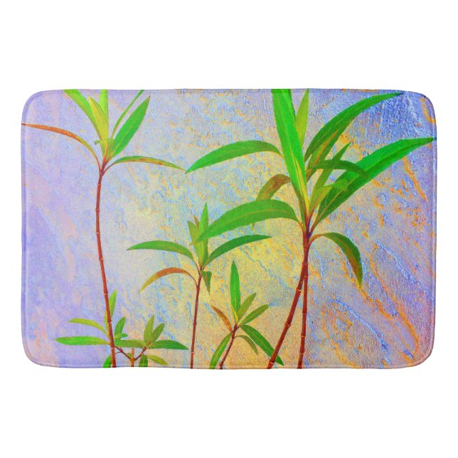 Alfombrilla De Baño Pastel tropical (Anverso)