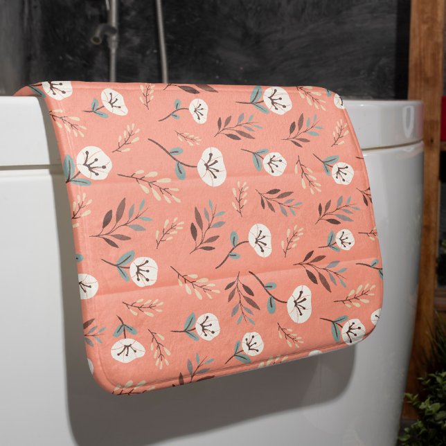 Alfombrilla De Baño Patatas blancas con barba en rojo (Subido por el creador)