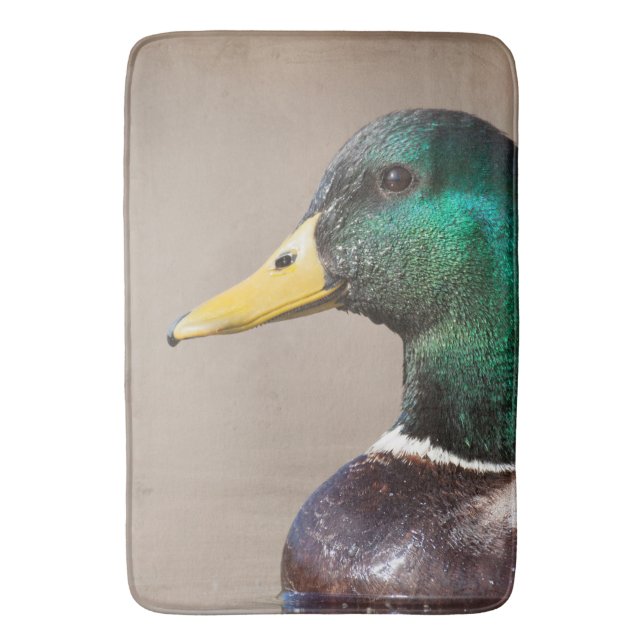 Alfombrilla De Baño Pato mallard (Frente vertical)