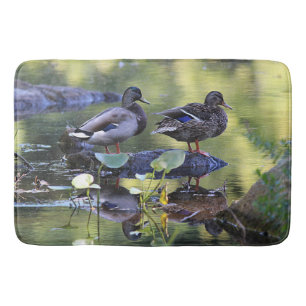 Alfombrilla De Baño Patos del pato silvestre