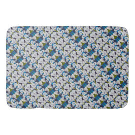 Alfombrilla De Baño Patrón abstracto de pinzas